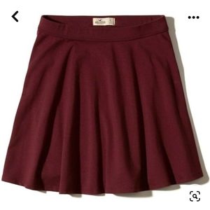 Hollister Elastic Band Pull Up Skater Skirt